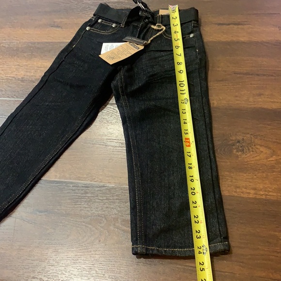New BOY’S M. Gordon Black DENIM JEANS STRAIGHT LEG - Picture 12 of 14